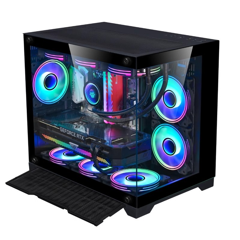 Panoramic Glass 360 Water-cooled Desktop Computer Host photo 3