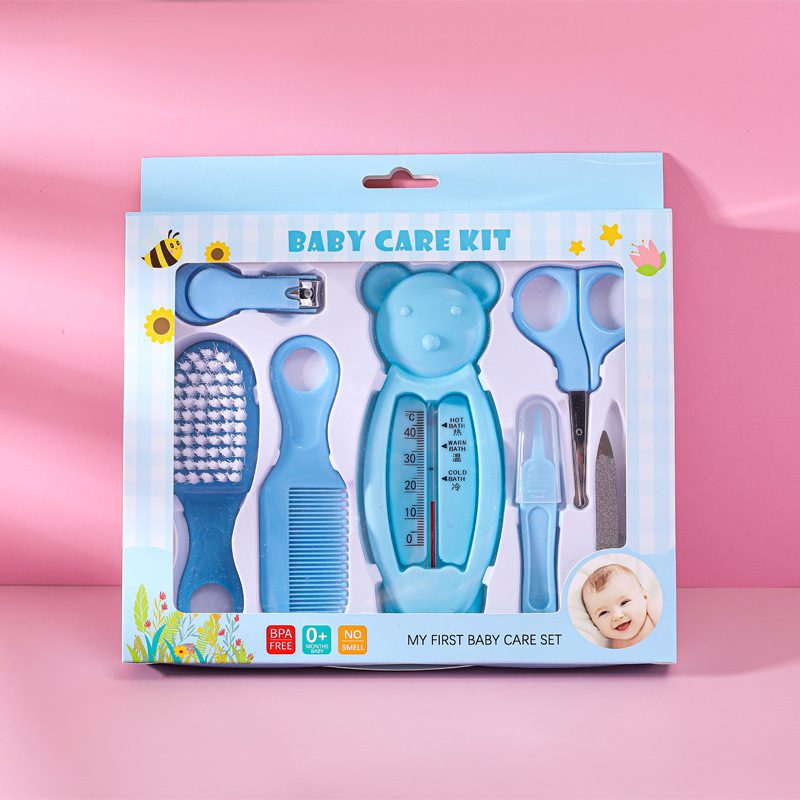 Water Thermometer Set English-packaged 7-piece Baby Care Kit photo 5