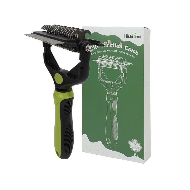 New-style Pet De-matting Comb Cat Grooming Brush photo 6