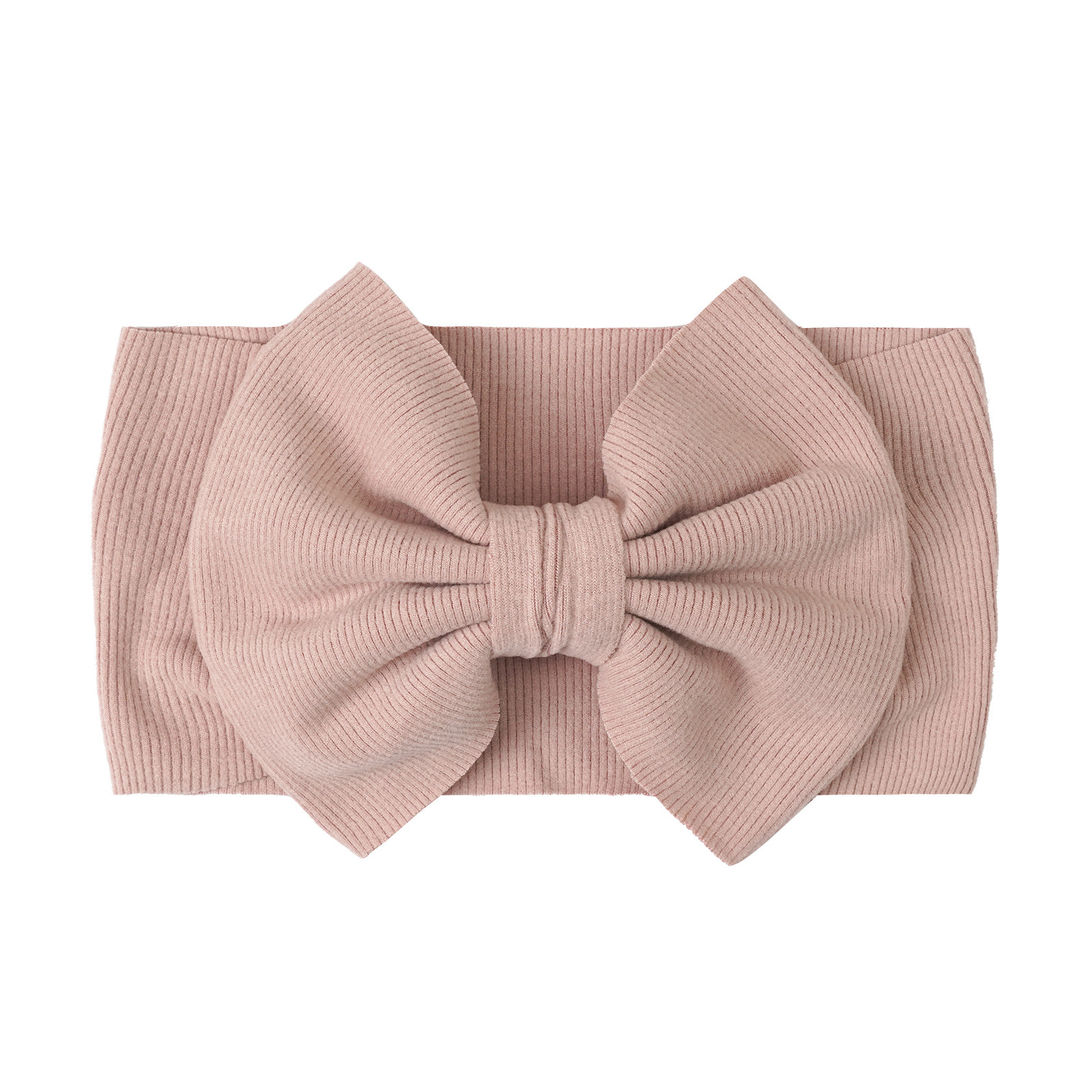 Wide-brimmed Ribbed Headband With A Large Bow photo 4