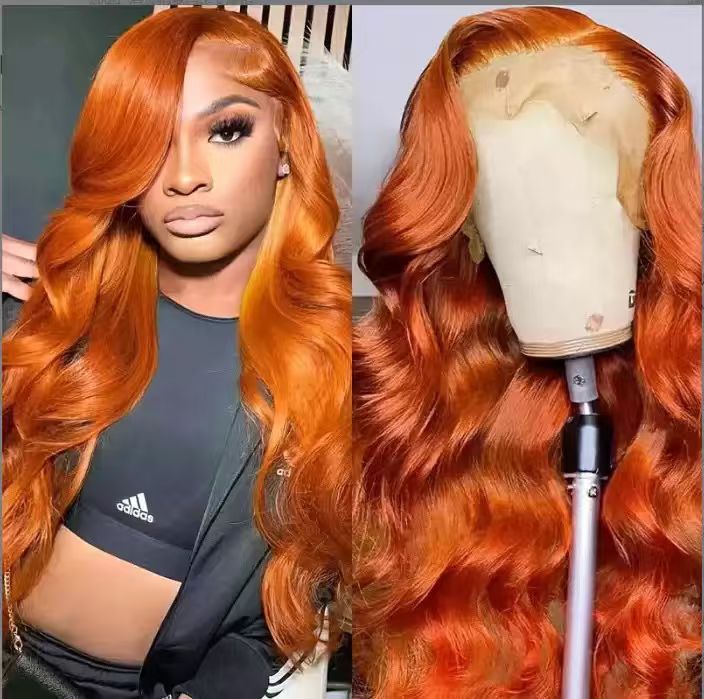 Womens Black Long Curly Wig Full Synthetic Hair With Big Waves photo 1