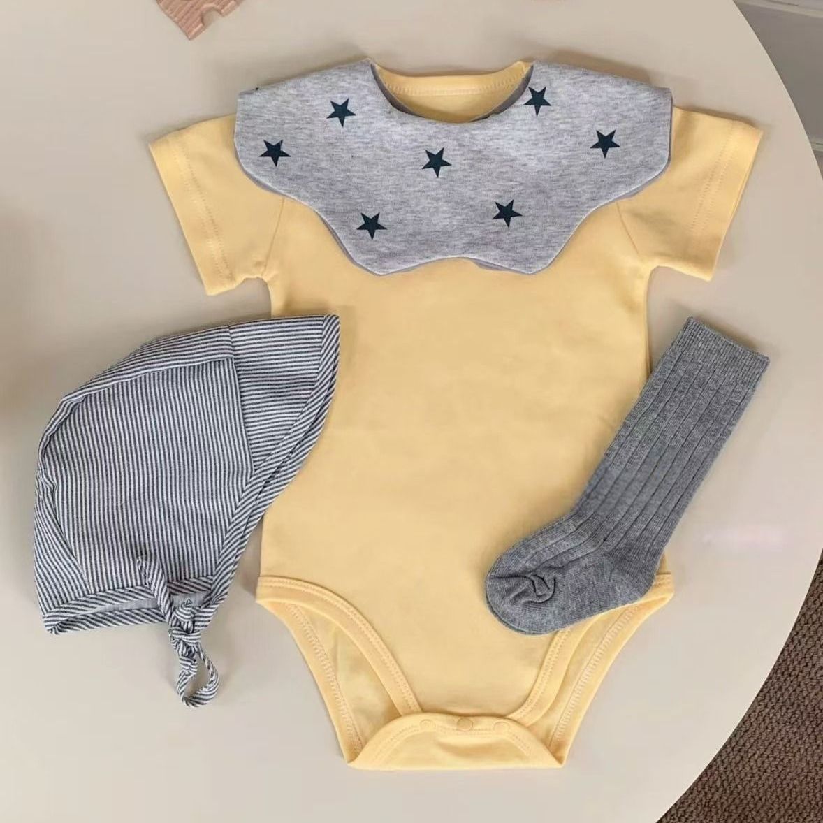 Baby Warm Comfortable Breathable Pure Cotton Triangle Crawling photo 7