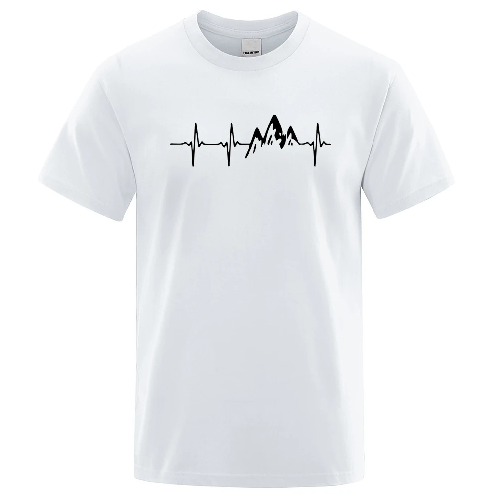 Mountain ECG Summer Mens And Womens Short-sleeve photo 3