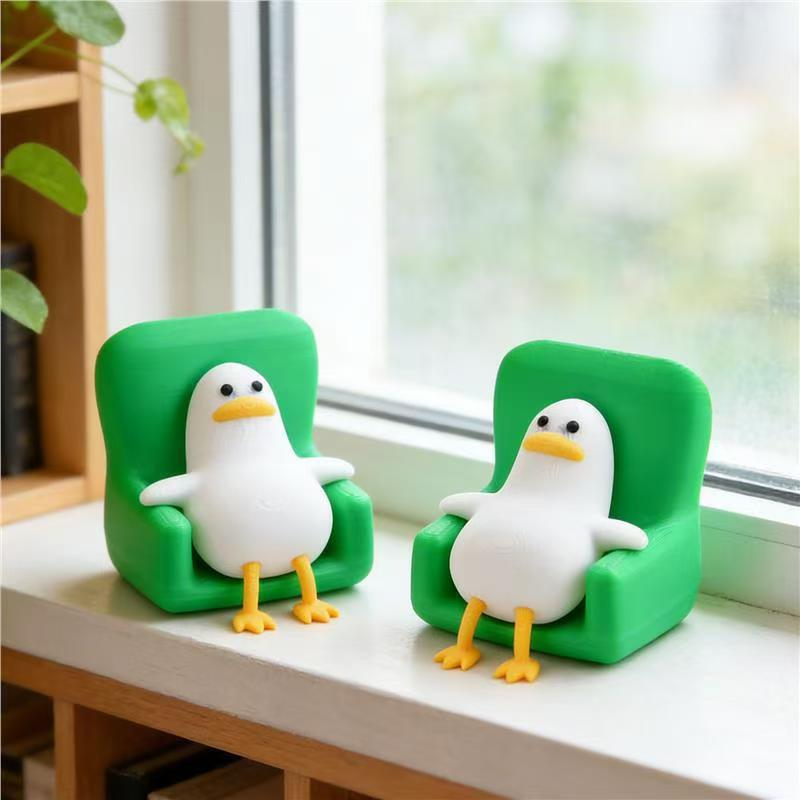 Cute New Best-selling Decorative Reading Duck Toy photo 5