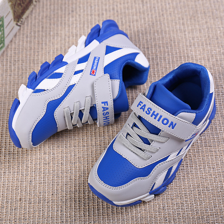 Children's Men's Cotton Magic Sports Large Stickers Running Shoes photo 1