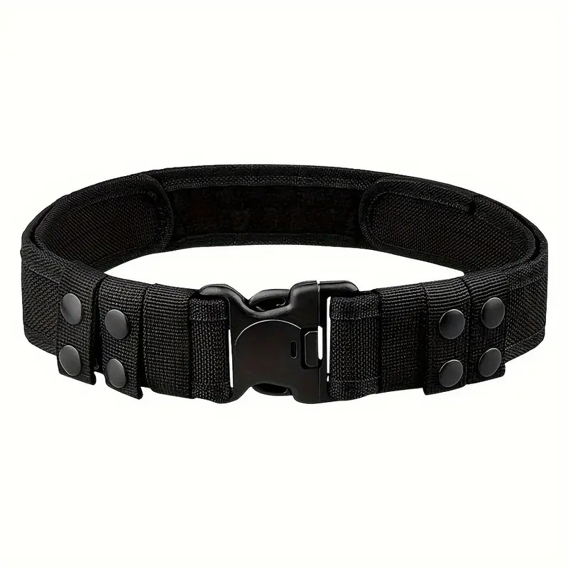 Tactical S-shaped Velcro Outdoor Hiking Belt photo 7