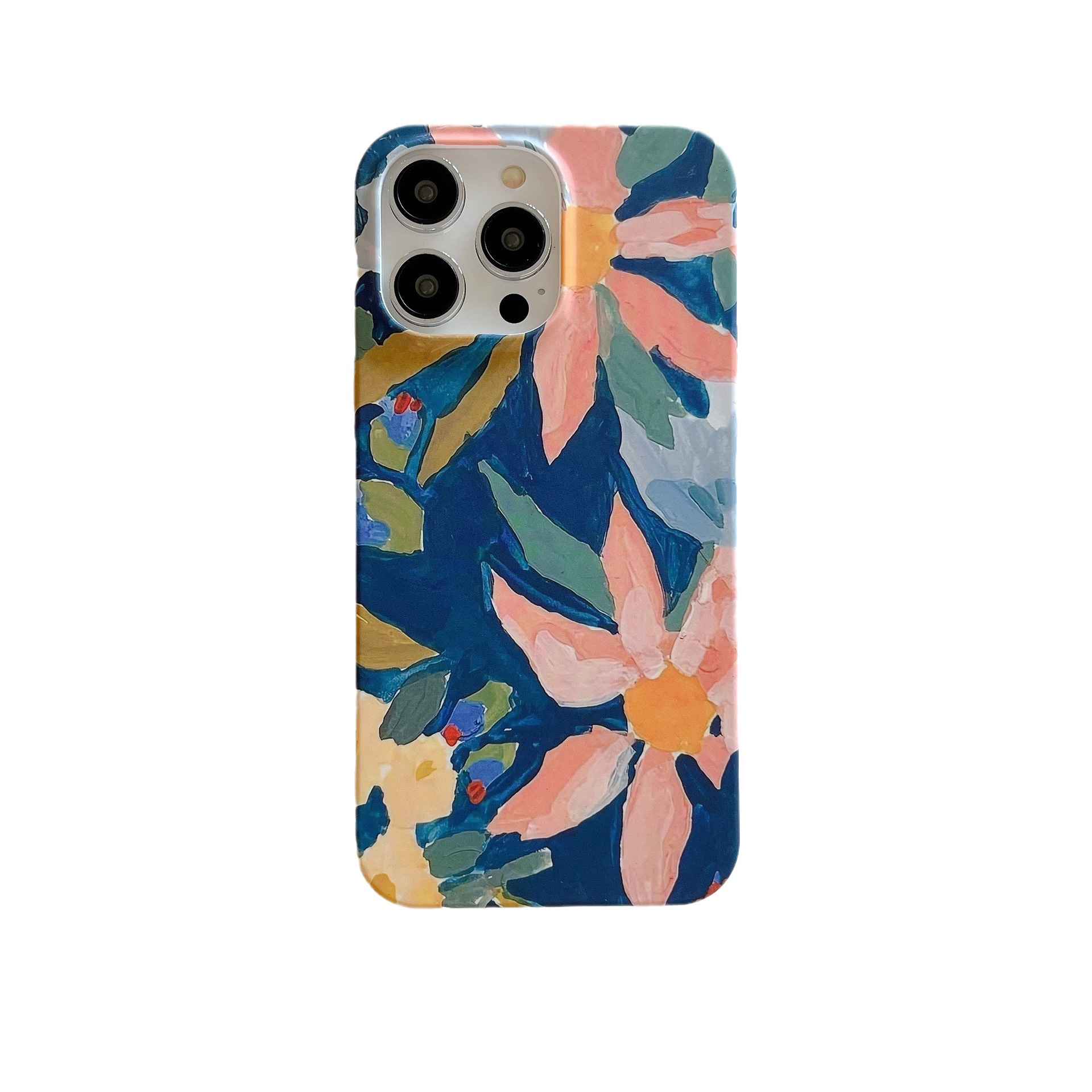 Phone Case Water Sticker Oil Painting Aeolian Bells Flower Double Film PC Drop-resistant photo 7