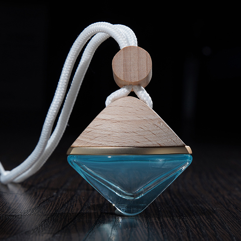 Car Air Freshener Perfume Pendant Empty Bottle photo 2