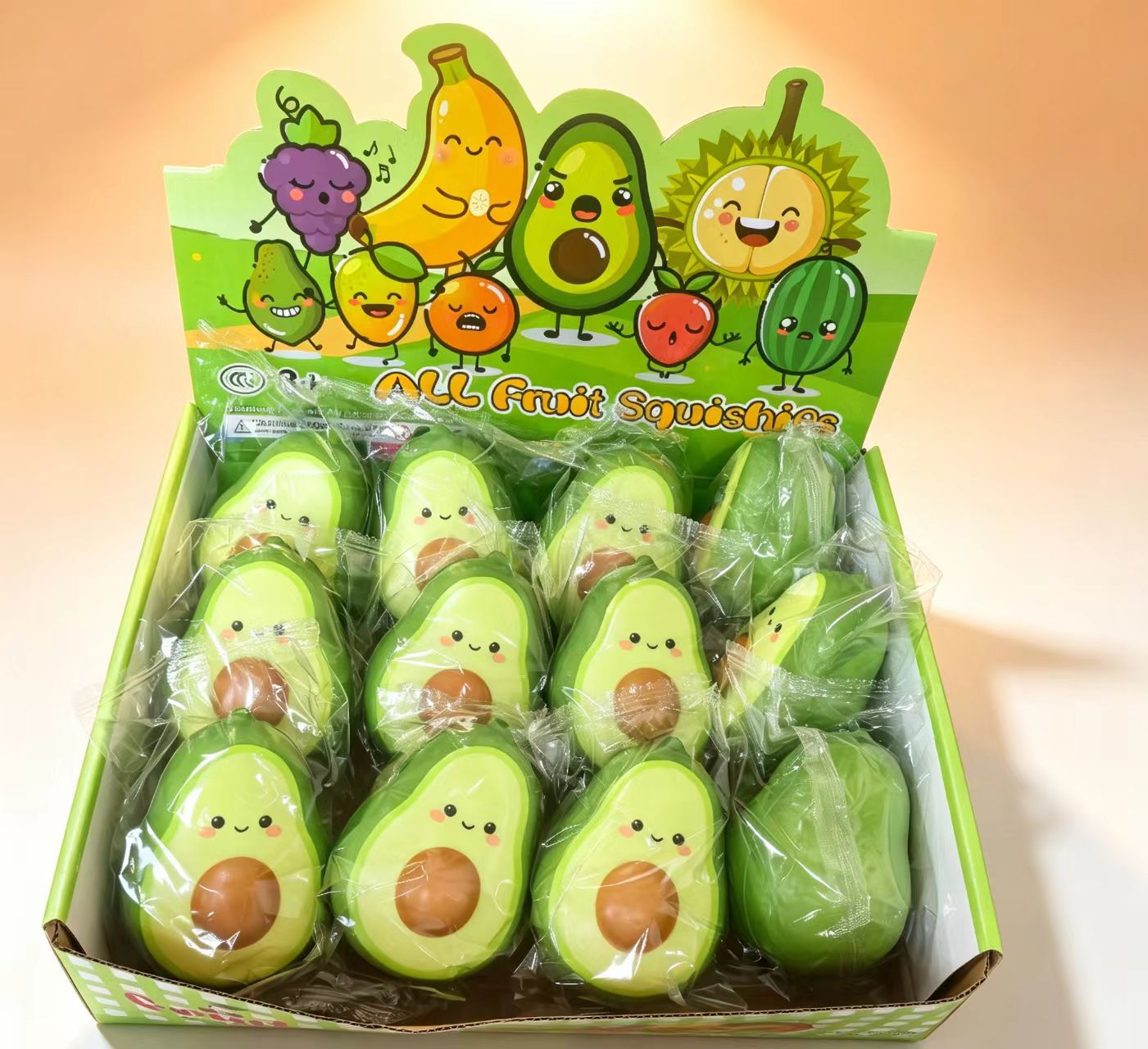 PU Lemon Avocado Stress-relief, Venting, Slow-rebound Toy photo 2