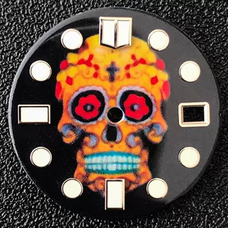 Enamel Dial Diameter Modified With Green Luminous Paint photo 5