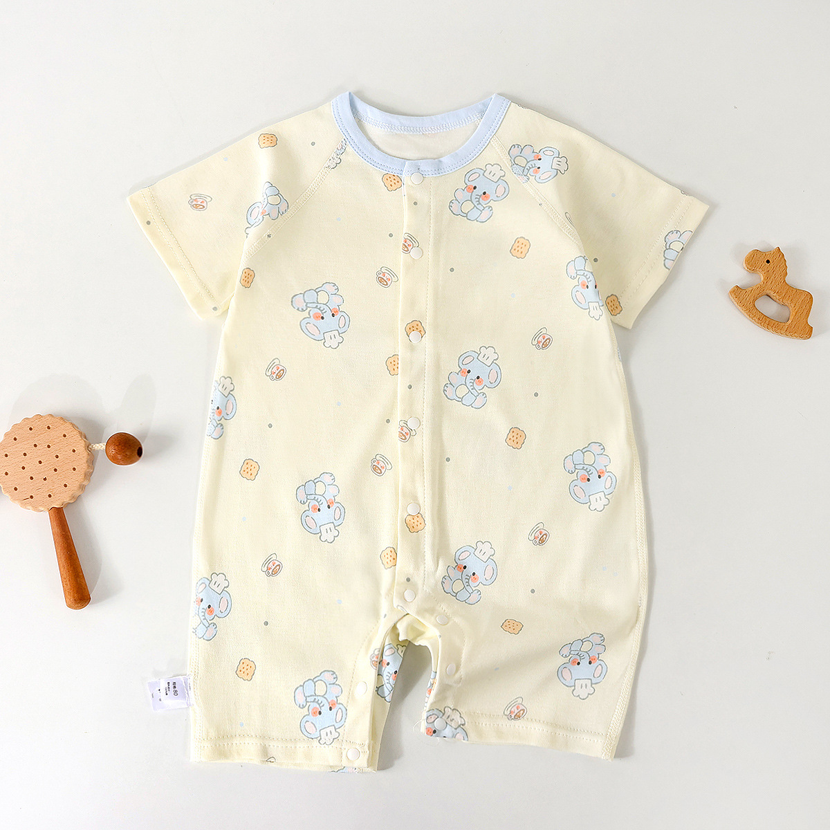 Fashionable Newborn Long-sleeve Bodysuit Loungewear photo 3