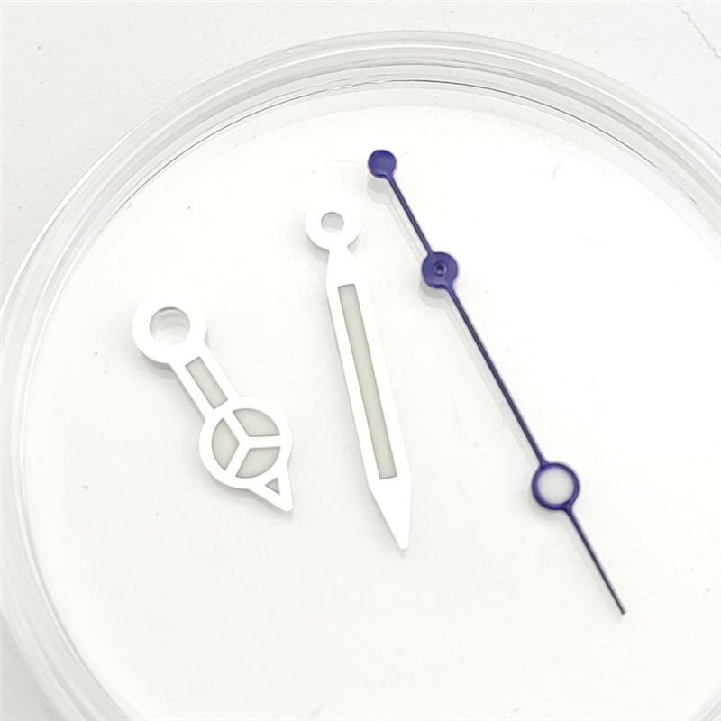 Modified Hand Set, Suitable For NH3536 Movement Mechanical Watch Hands, With Blue Luminous Coating photo 1