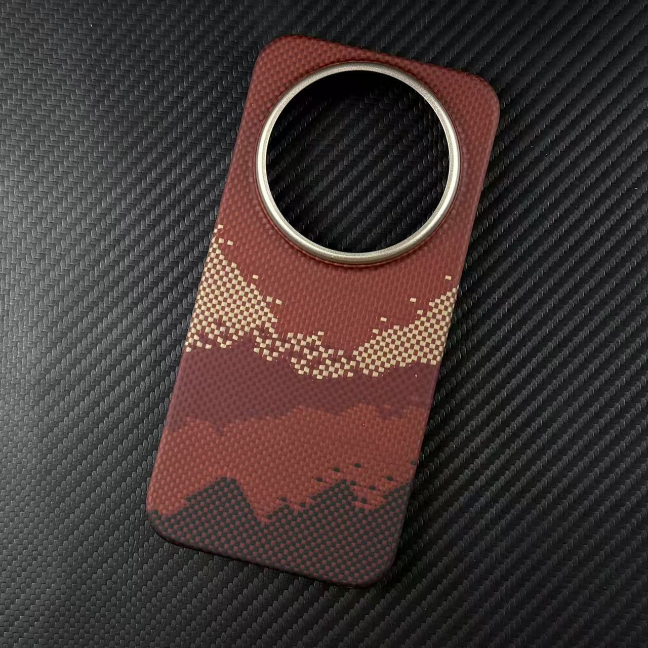 Kevlar Phone Case Aramid Fiber Protective Magnetic Suction photo 3