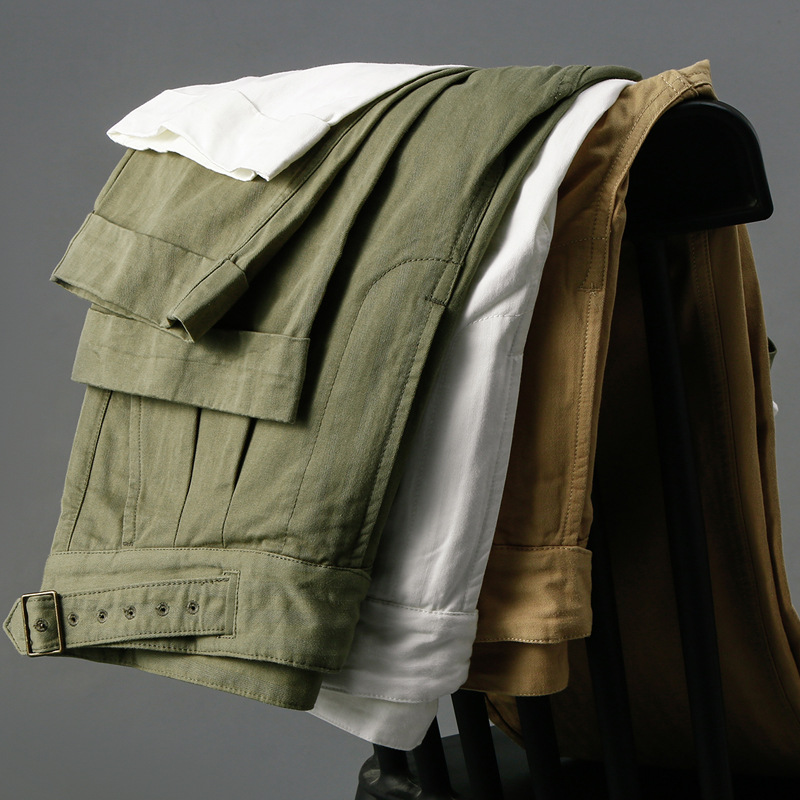 Men's Casual Straight-leg Work Pants For Fall And Winter photo 4
