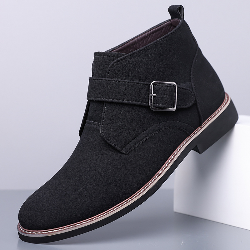 High-top Slip-on Dress Casual Shoes For Fallwinter photo 3