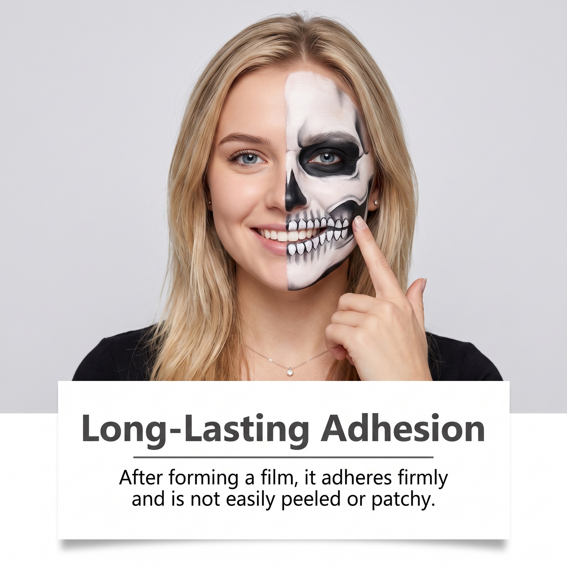 Halloween Vampire Clown Makeup Face Painting photo 3