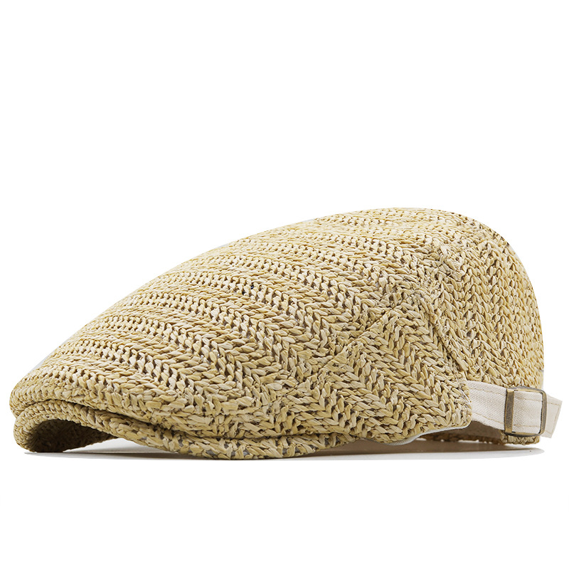 Men's Simple Breathable Summer Sun Hat Beret photo 7