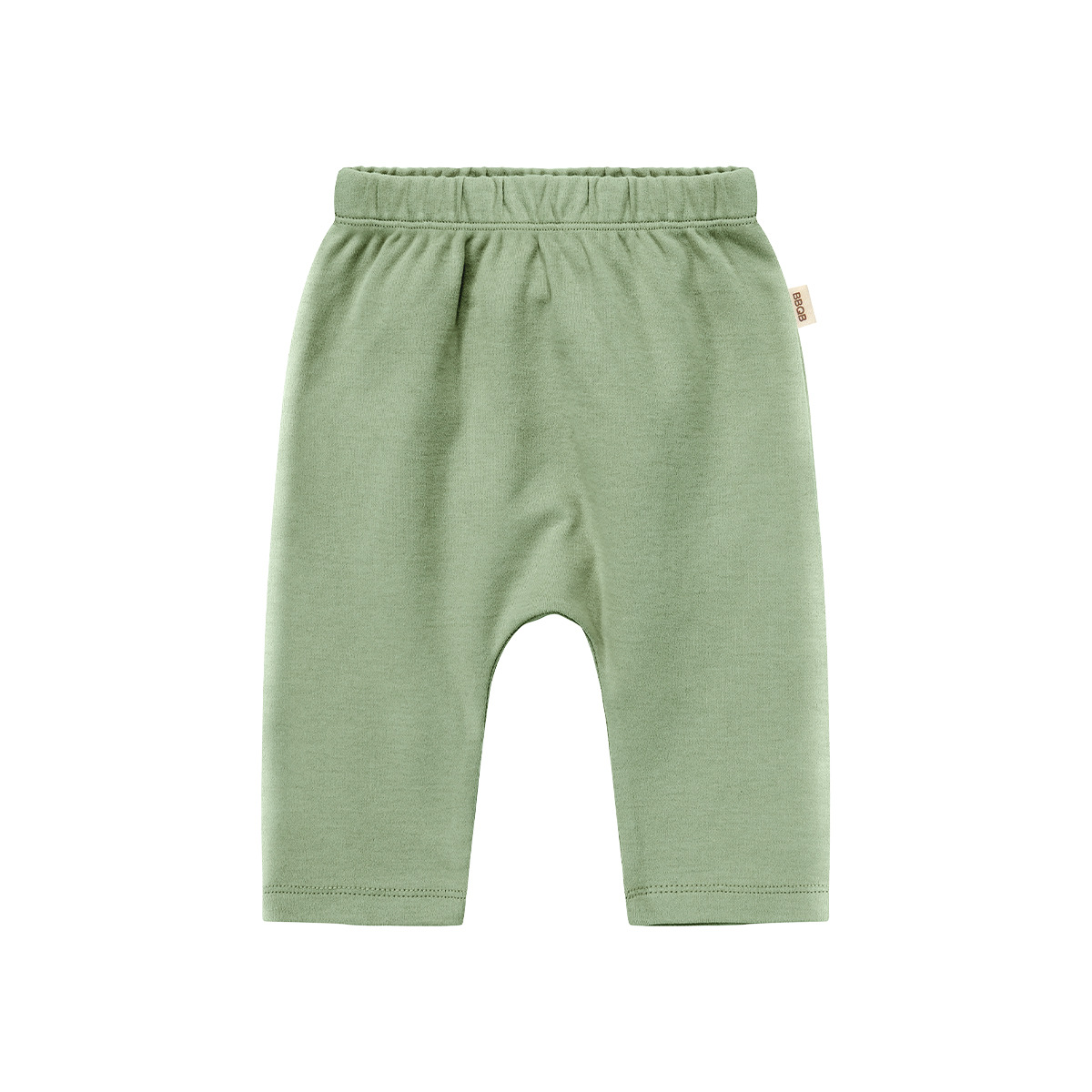 Cotton Knitted Baby Pants Elastic Waistband photo 2