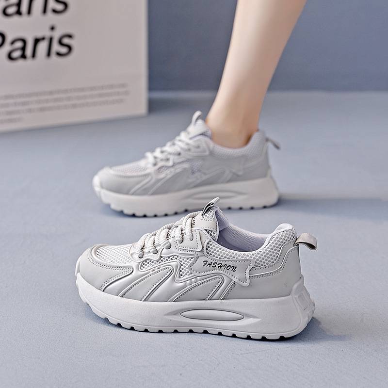 Breathable Mesh Running Shoes With A Nonslip Sole For Women photo 6