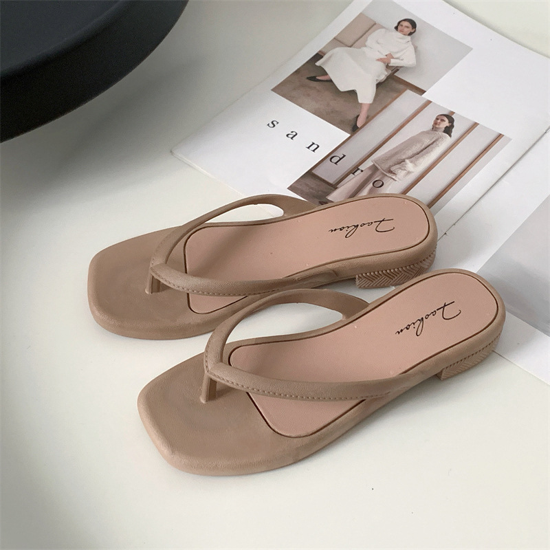 Summer Womens Flip-flops Outdoor Flat Thong Sandals Indoor Home Slippers photo 2