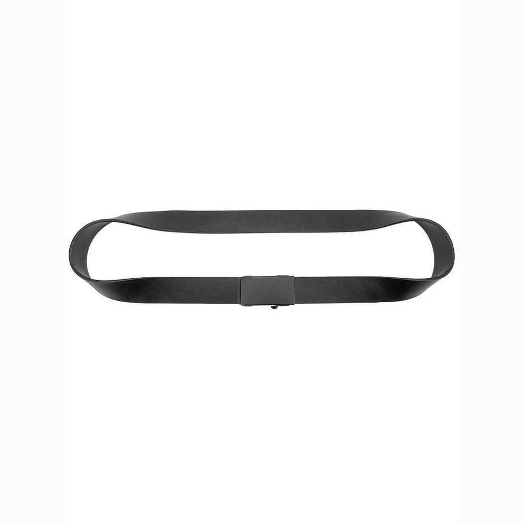 Simple Toothless Smooth-buckle Belt For Mencasual And Versatile photo 4
