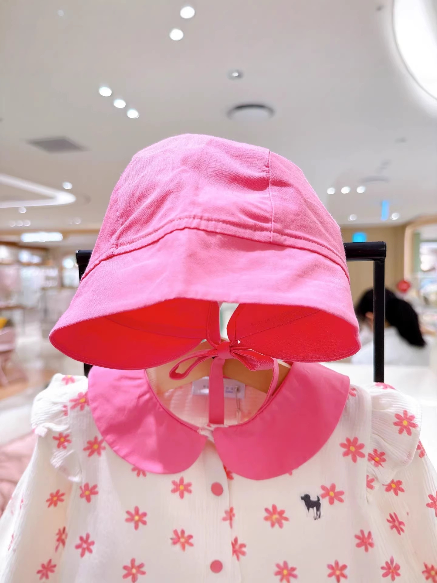 Cute Floral Romper With Hood photo 5