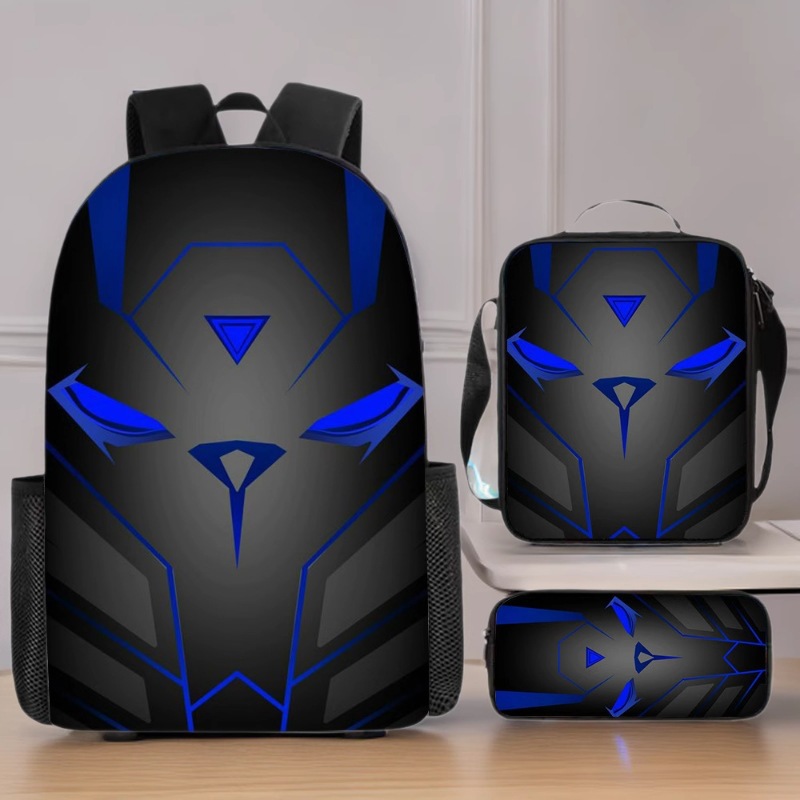 Mechanical-style Backpack With Large-capacity Storage And Dual Shoulder Straps photo 1
