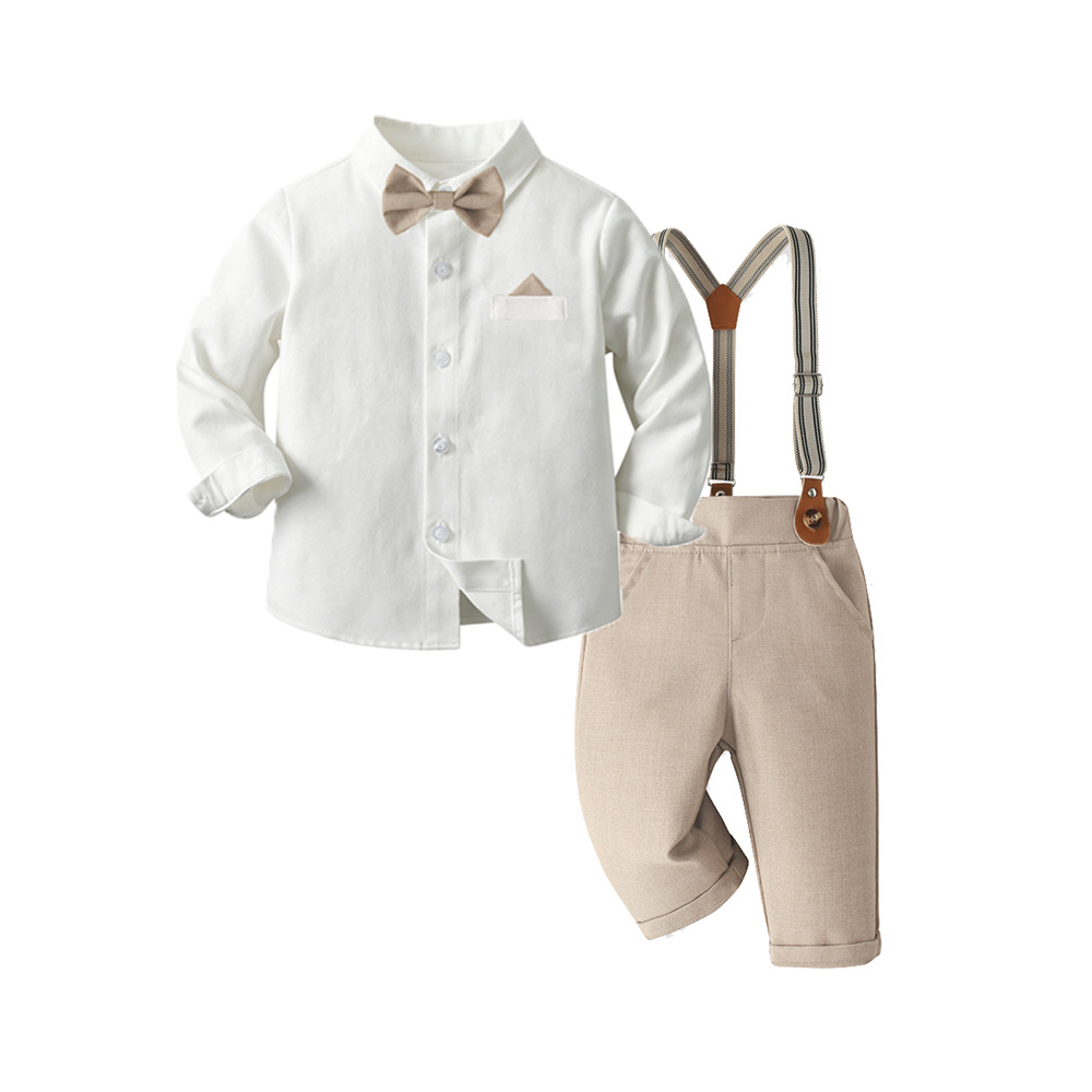Autumn New Arrivals Kids Cotton Outfit Set photo 5
