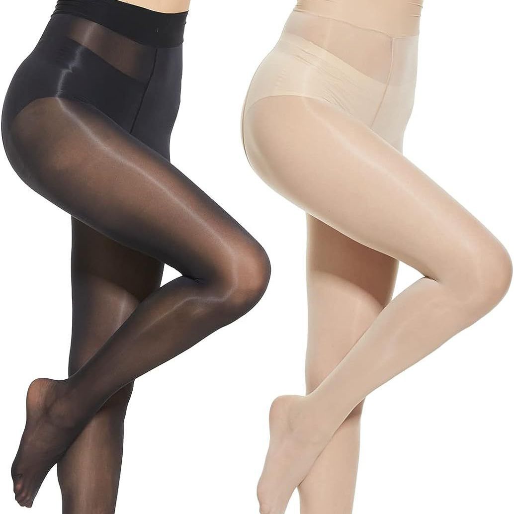 Women's Plus-size Glossy Horse Oil Silk Stockings photo 2