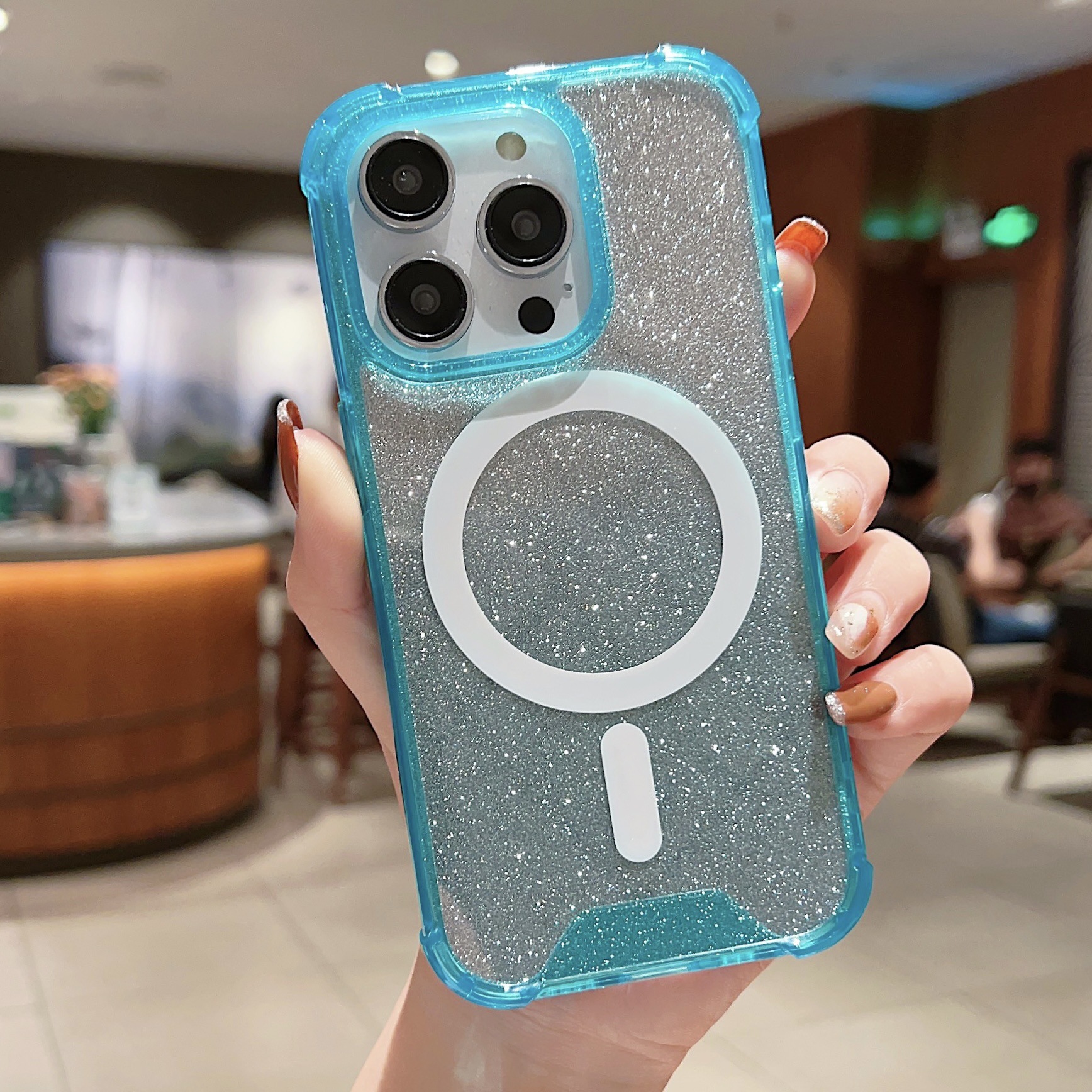 Personalized Gradient Magnetic Phone Case photo 2