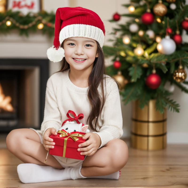 Christmas Warm Knitted Wool Hat photo 6