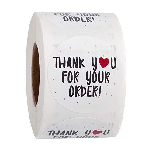 Roll Sealing Sticker Thanks Handmade Craft Decoration photo 1