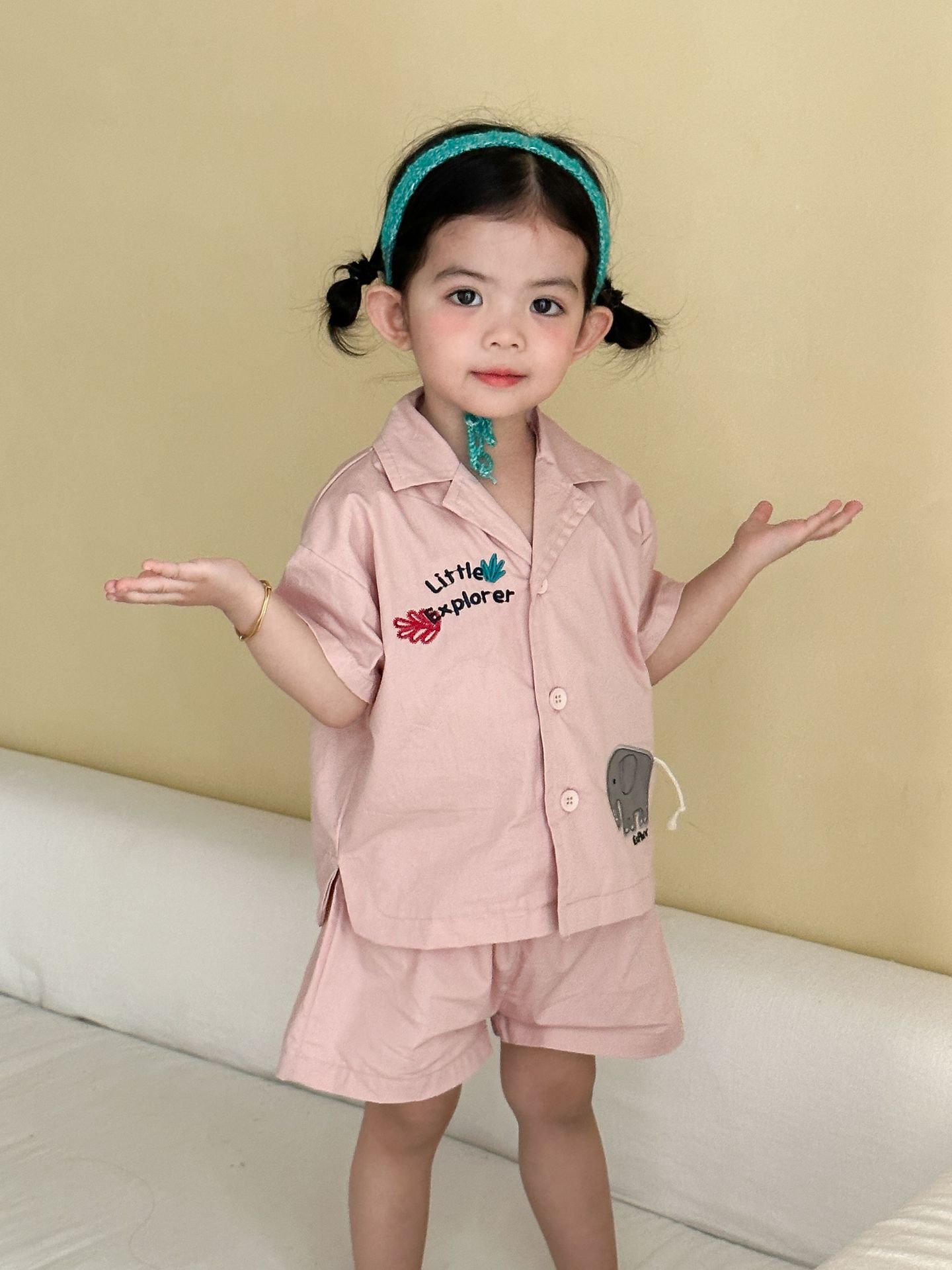 Boys Casual Cotton Short-sleeve T-shirt And Shorts photo 2
