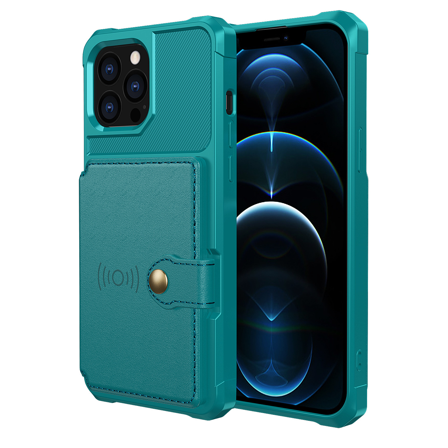 Minimalist Solid Color Plastic Car Magnetic Phone Case photo 3