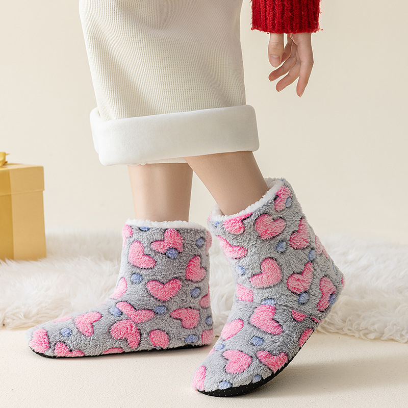 Fleece Lined Extra-thick Floor Shoes photo 2