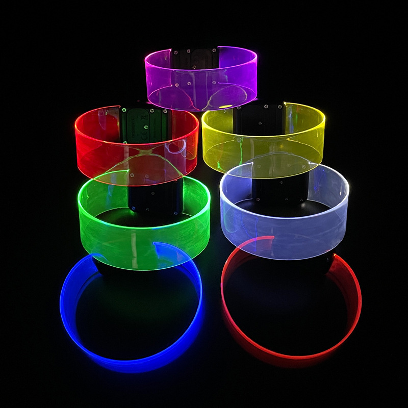 Concert And Music Festival Cheering Props LED Light-up Wristbands photo 2