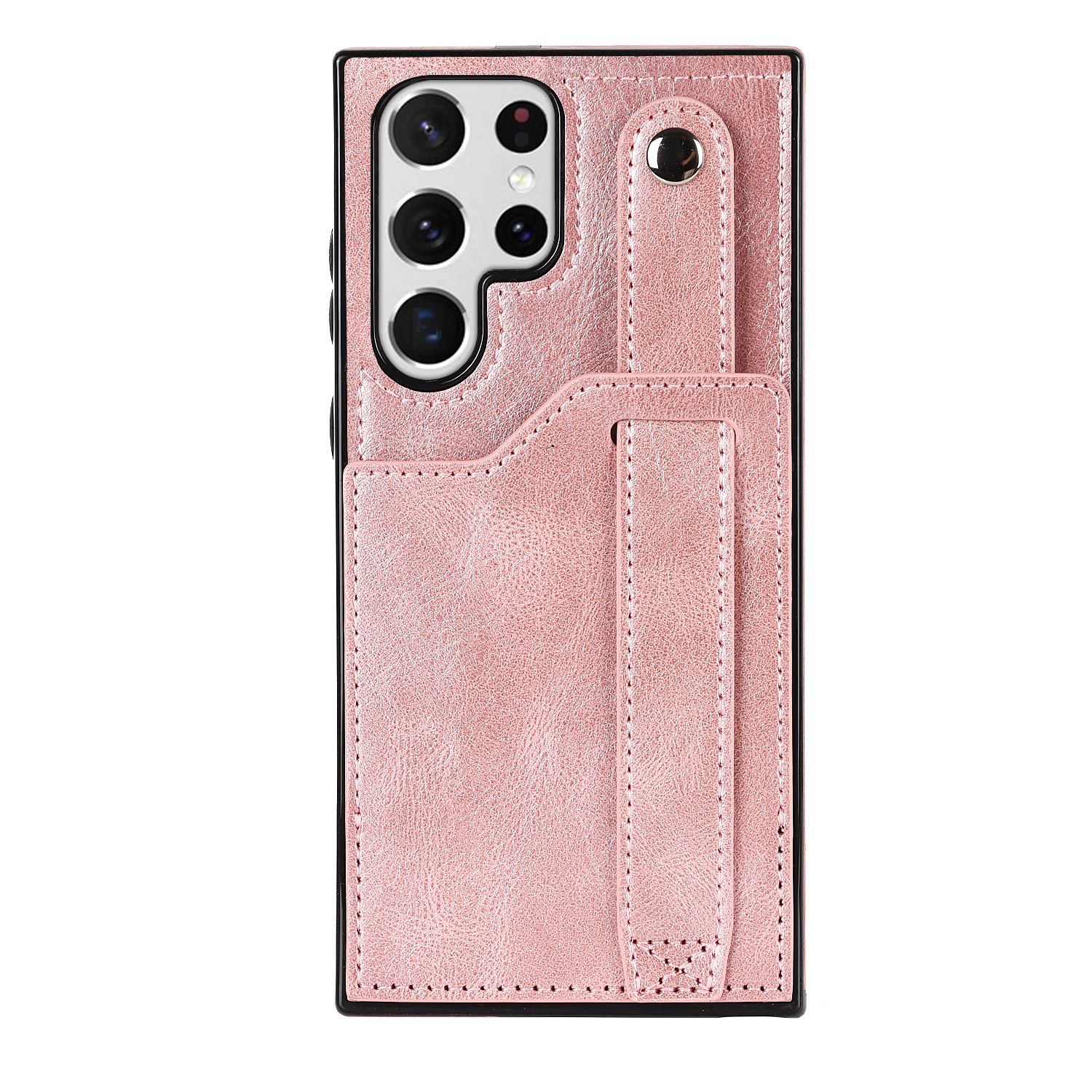 Applicable Wrist Strap Mobile Phone Skin Protective Leather Case photo 2