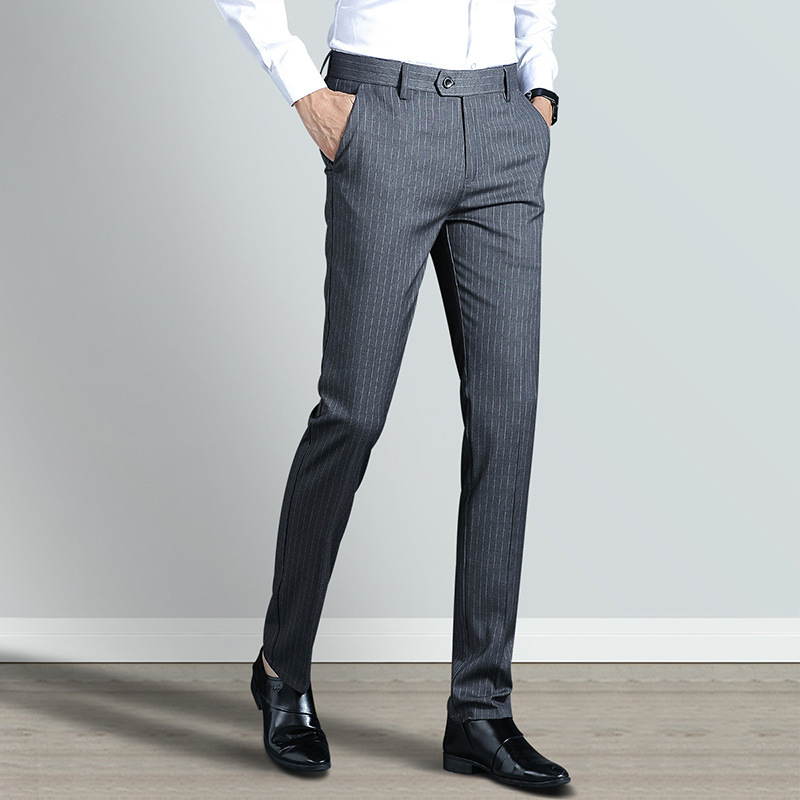 Stylish Durable Commuter Trousers Business Style Dress Pants photo 6