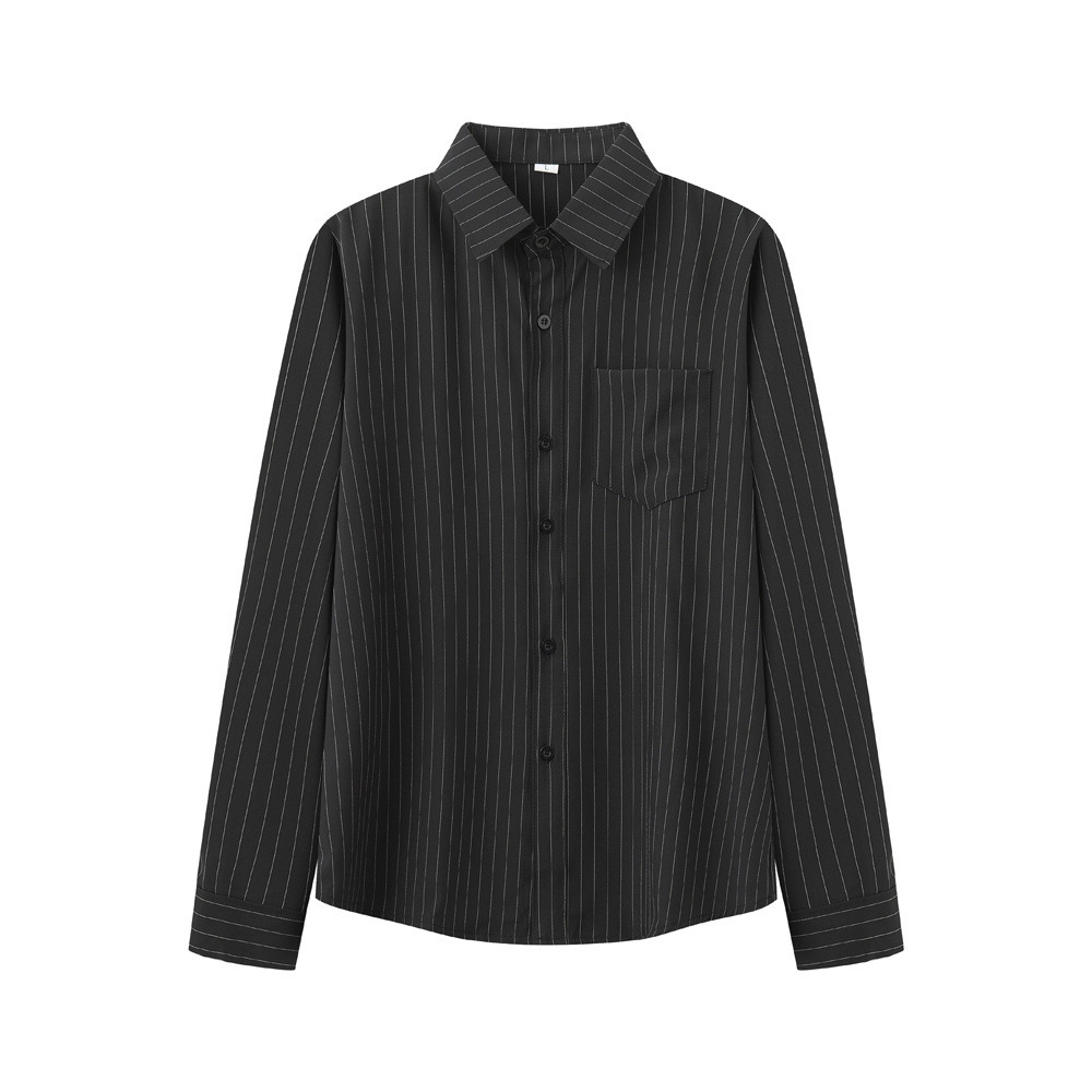 Men's Long-sleeve Business-casual Shirt Slim-fit Wrinkle-free Men's Shirt photo 7