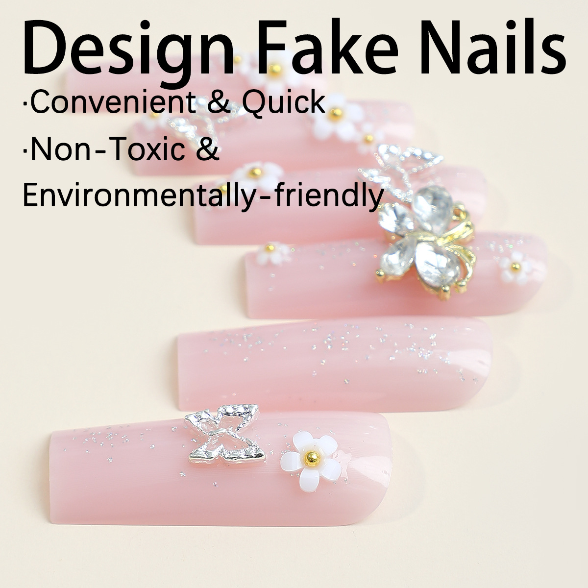 Butterfly Wearable Nail Art Stickers photo 2