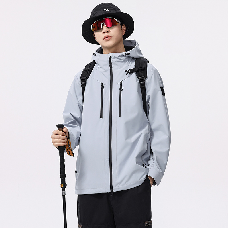Outdoor Sports Windproof Waterproof Men's Outdoor Jacket photo 4