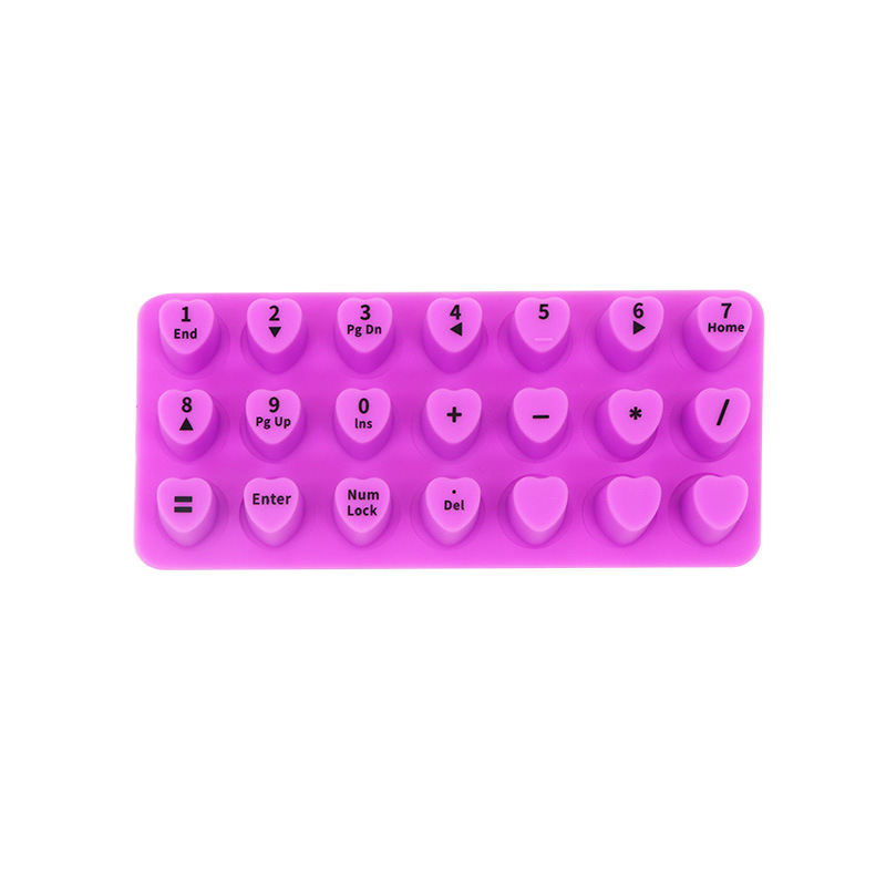 91 Button For Desktop And Notebook Computer Silicone Keyboard Stickers photo 7
