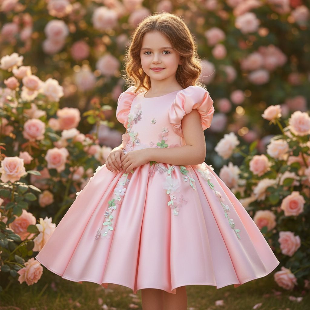 Floral Princess Puffy Skirt photo 8