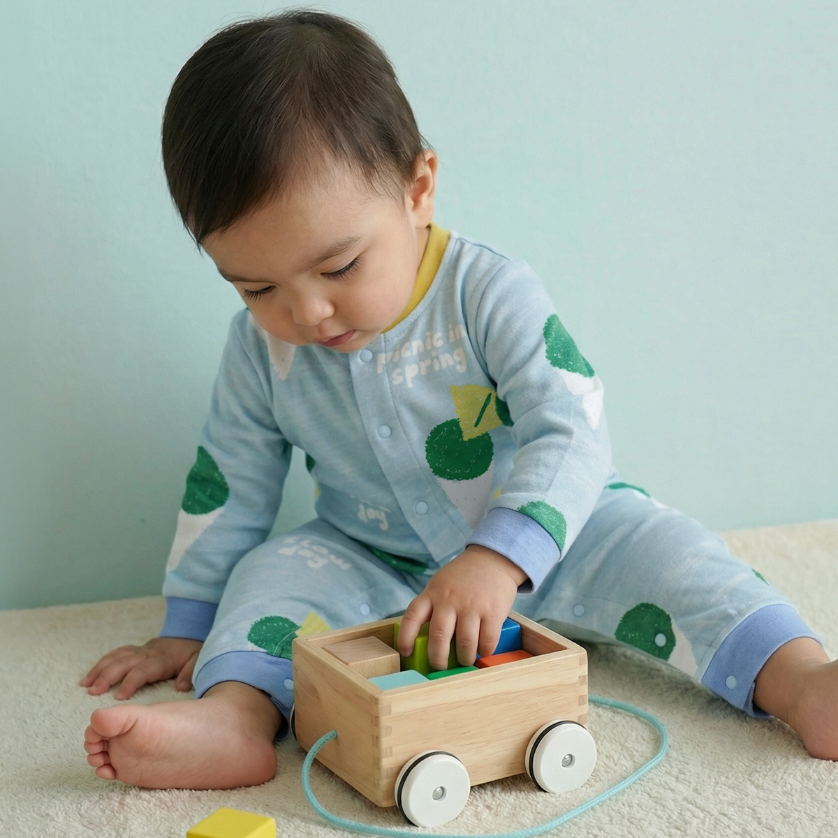 Cotton Long-sleeve Romper For Babies photo 5