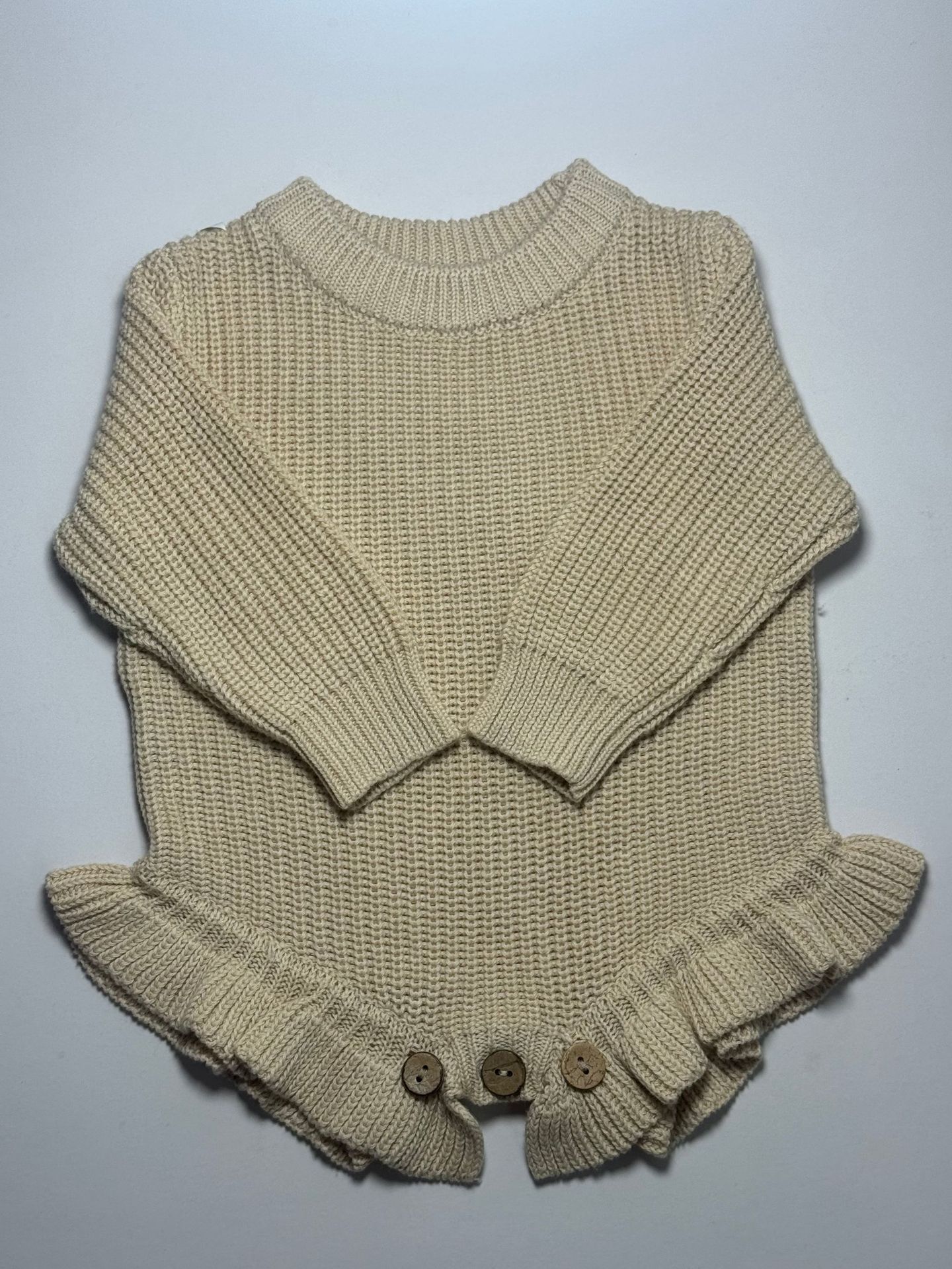Pure Cotton Embroidery Newborn Long-sleeved Jumpsuit photo 8