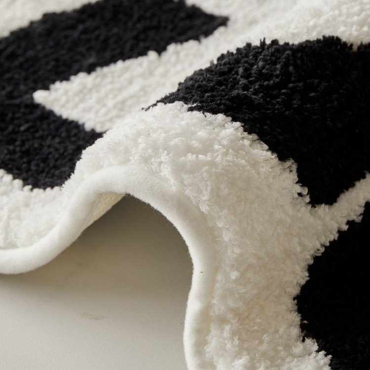 Thickened Bathroom Highly Absorbent Bedside Rug With Non-slip Backing photo 5