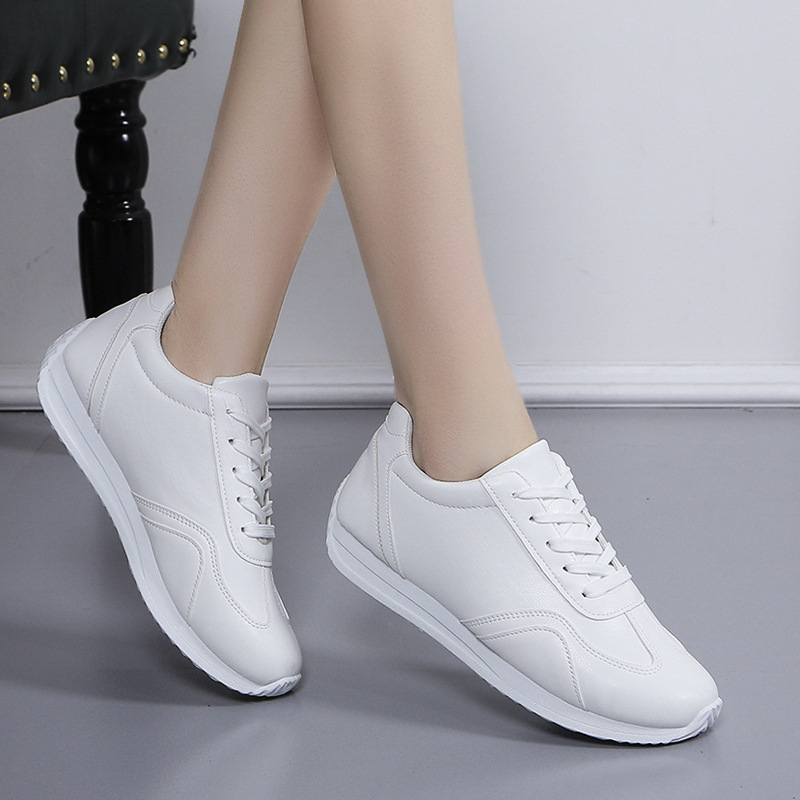 New Platform White Shoes Female Student All-matching Casual photo 1