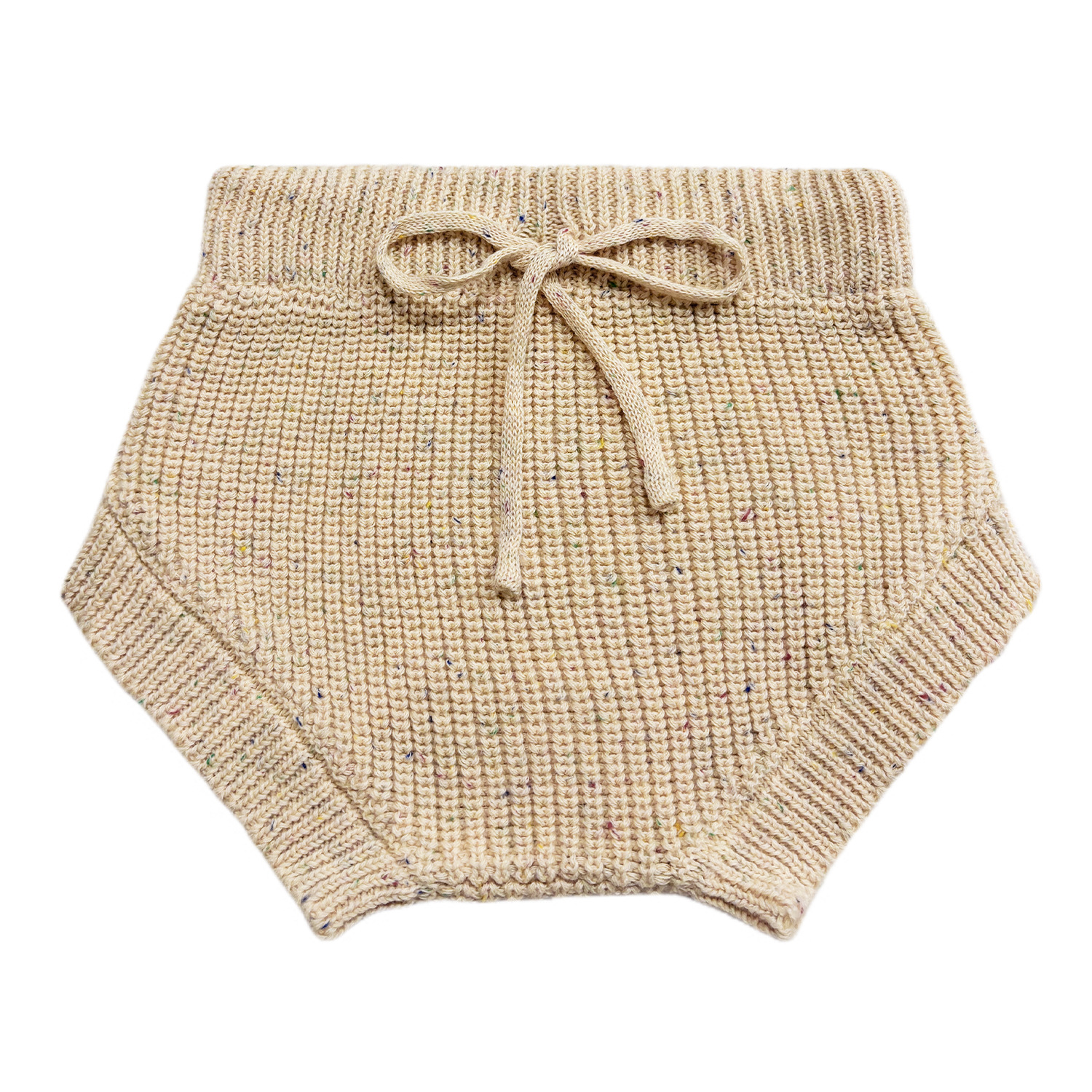 Solid-color Childrens Cornstitch Triangle Shorts photo 4