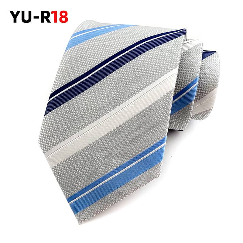 British Gentleman-style Striped Mens Tie For Suiting And Streetwear Coordination photo 3