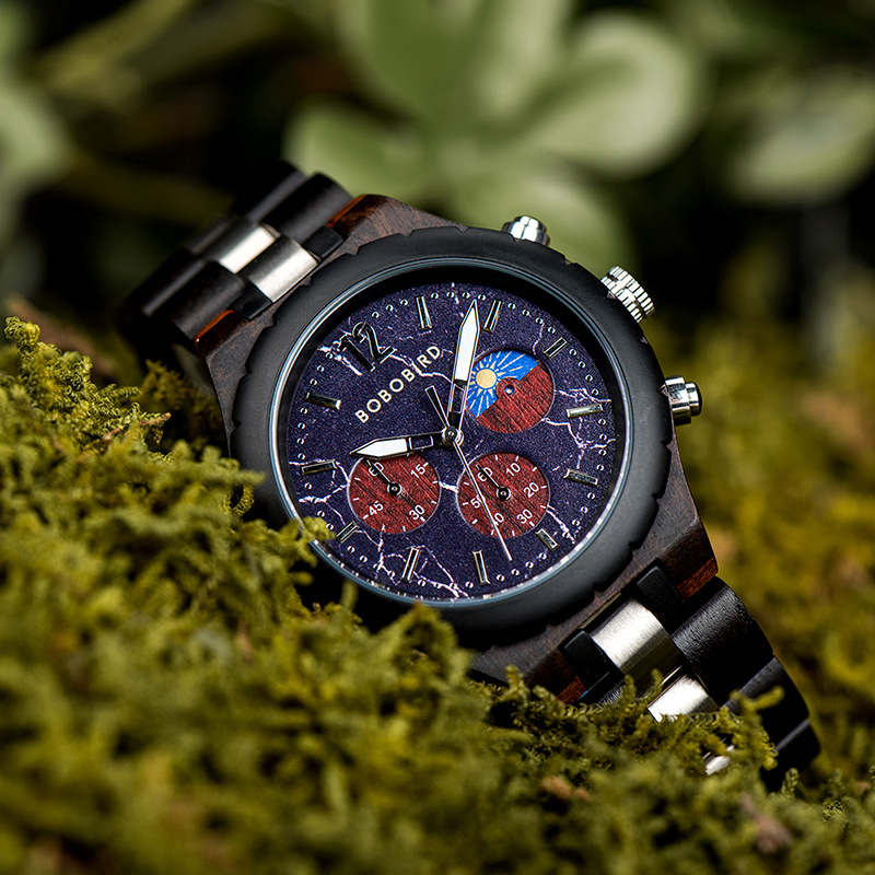 Wooden Watch Fashionable And Distinctive Mens Style photo 2